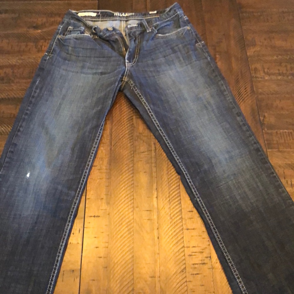 Reclaim jeans from buckle.  Size 30R men’s